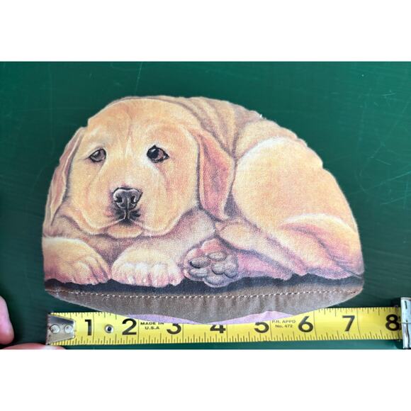 Golden Retriever Dog Puppy Pupper Weight by Leslie Anderson Vintage 2003 - Picture 4 of 6